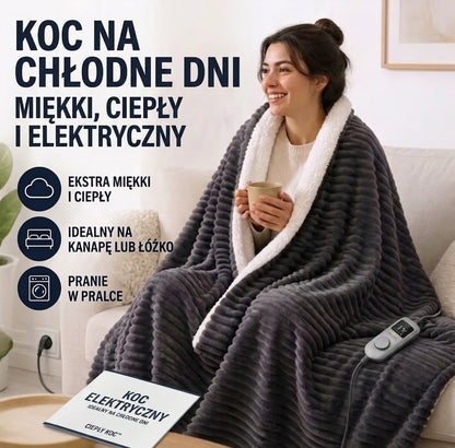 Ogrzewajcy koc na zimę